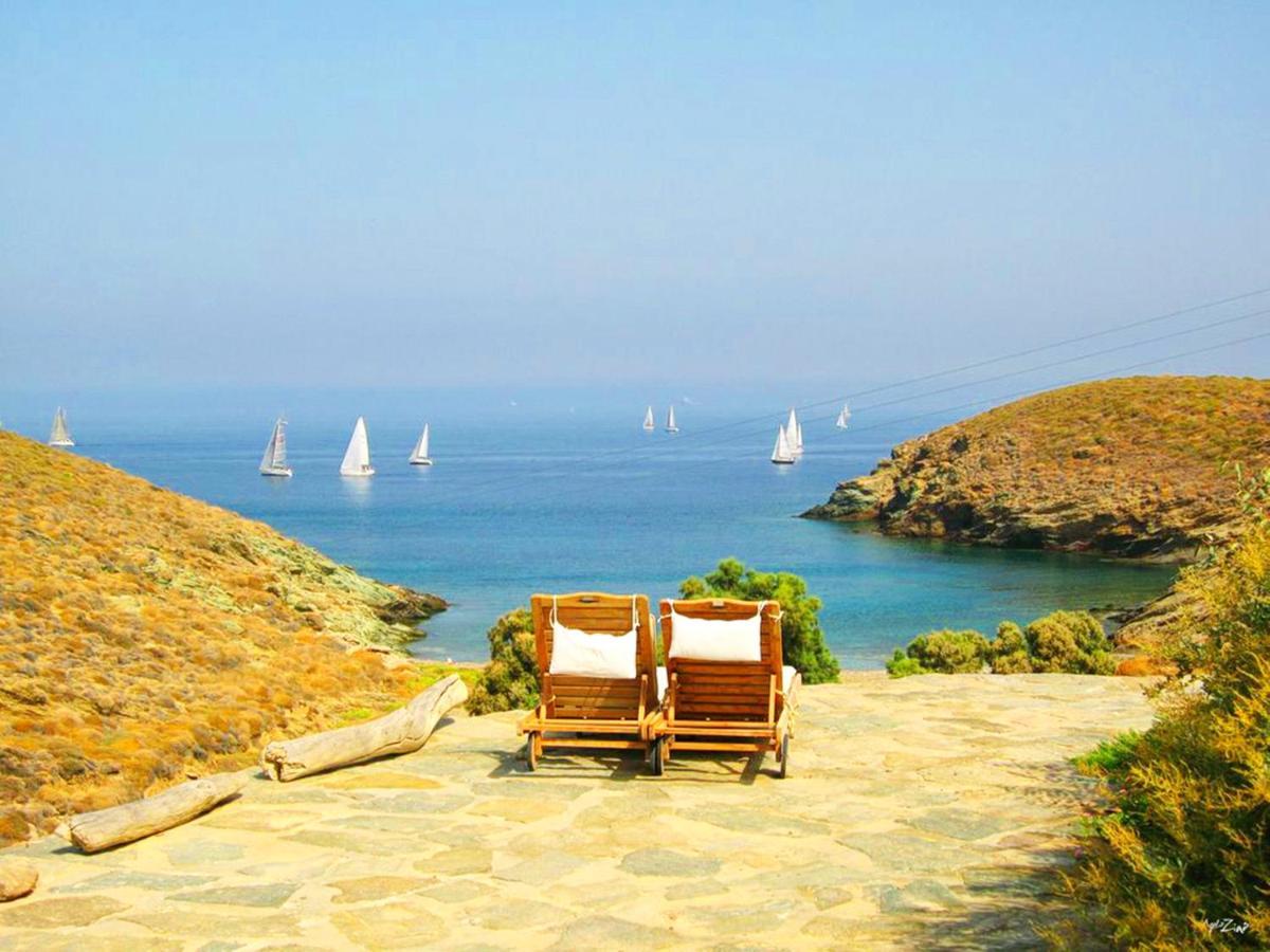 Amelia Beachfront Villa Korissia  Exterior foto