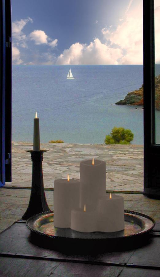 Amelia Beachfront Villa Korissia  Exterior foto