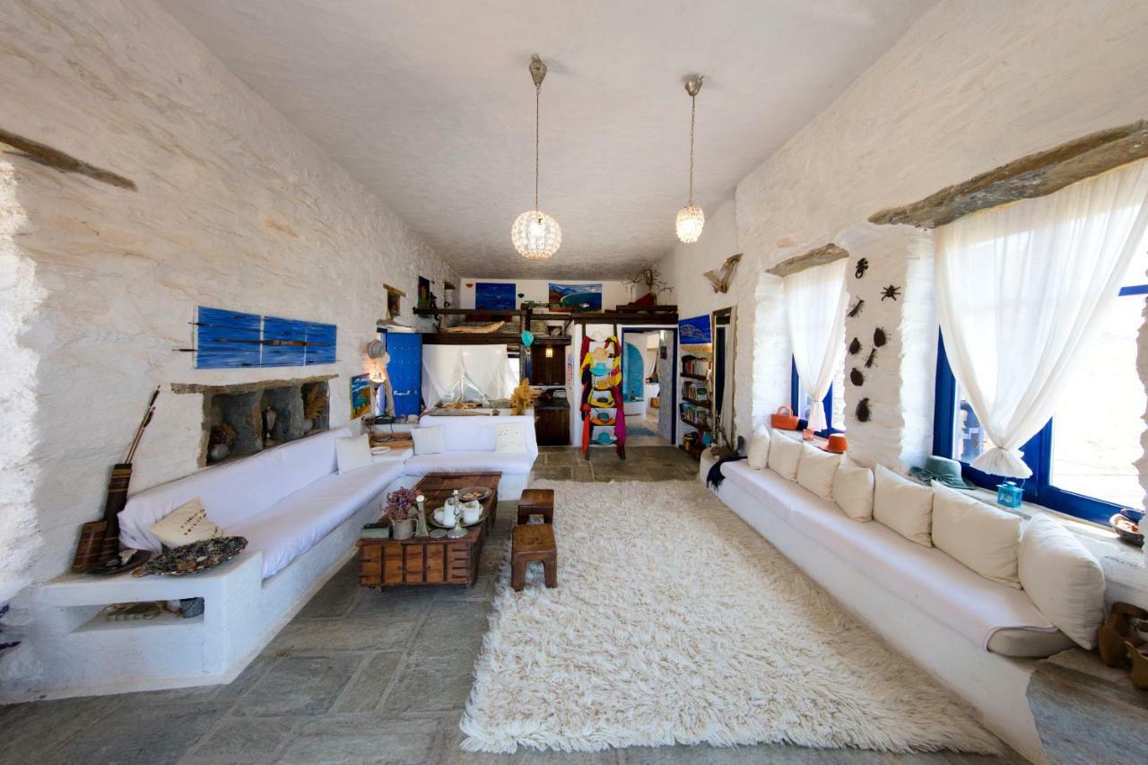 Amelia Beachfront Villa Korissia  Exterior foto