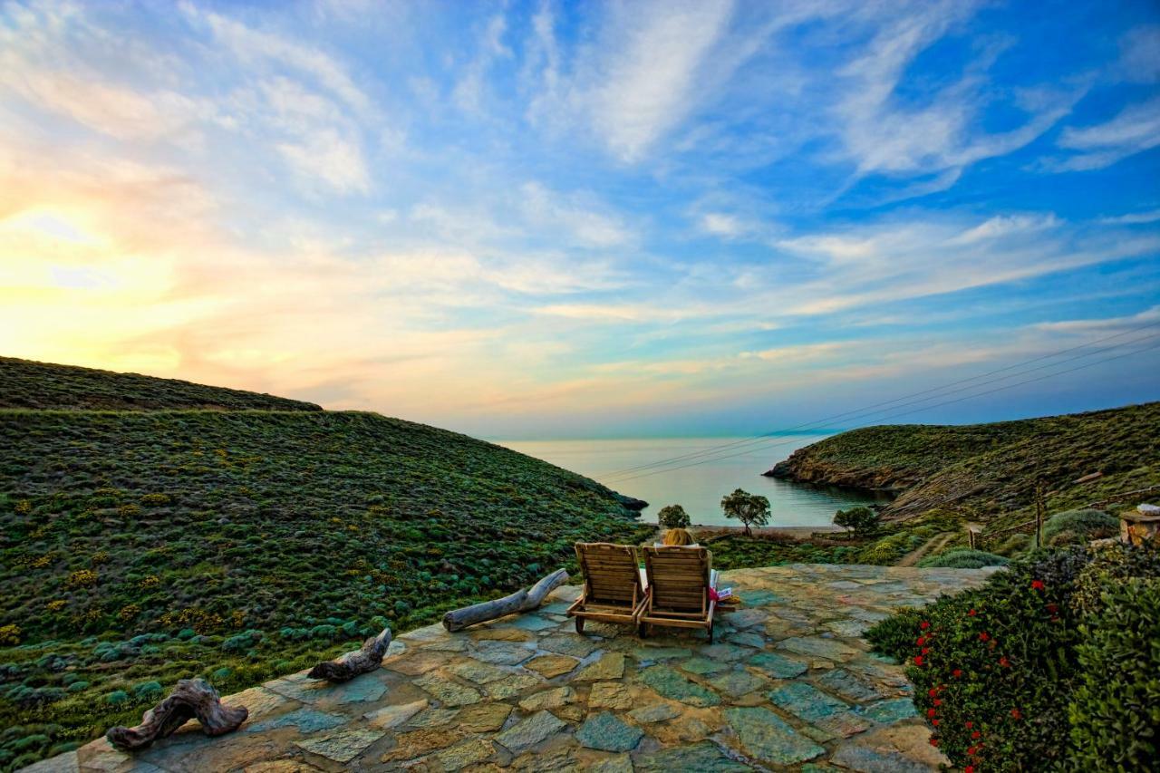 Amelia Beachfront Villa Korissia  Exterior foto