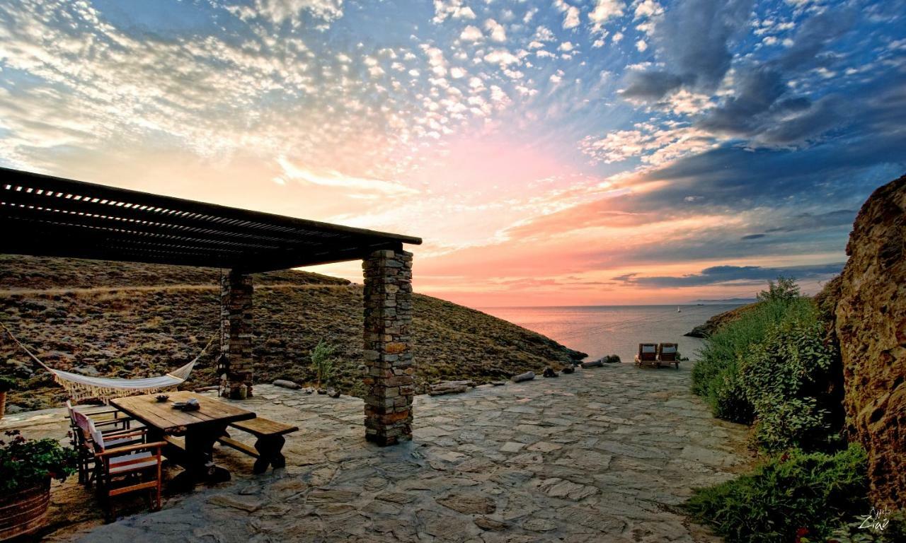 Amelia Beachfront Villa Korissia  Exterior foto
