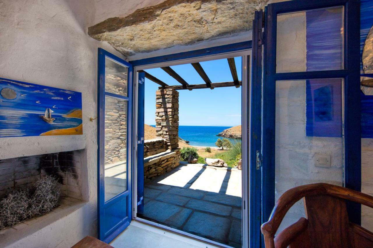 Amelia Beachfront Villa Korissia  Exterior foto